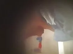 Mother-in-law showering